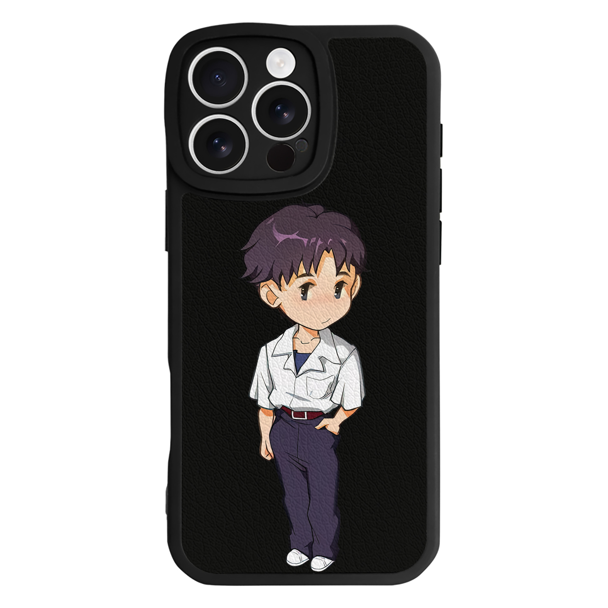 （画像用） EVA 新世紀エヴァンゲリオン 【iPhone 16シリーズ対応】シリコンスマホケース（レザー調） 材質：シリコン